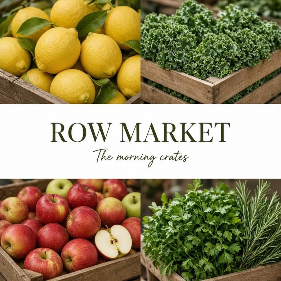 Row Market grocer website